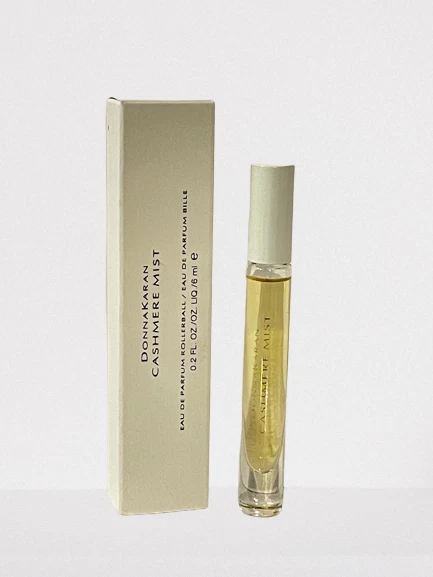 Donna Karan Cashmere Mist EDP Rollerball EDP 0.2 Oz 6 Ml Women Box Has Dent