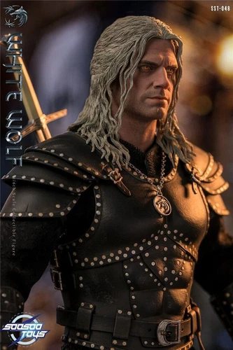 In Stock Soosootoys SST-048 1/6 The Witcher White Wolf Geralt Henry Figure Model - Picture 3 of 8