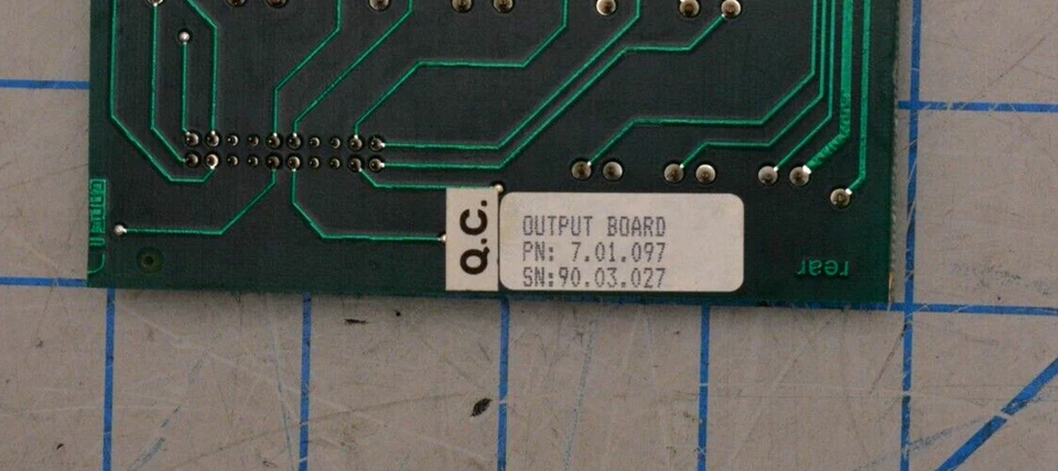 7-01-097 (LOTE DE 11) / PLACA PCB, SALIDA, 7-01-097 / TEMPPRESS - SEÑAL GENERAL Foto 3 de 4