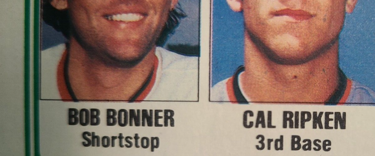 1982 Topps - Future Stars Cal Ripken, J. Schneider, B. Bonner (RC