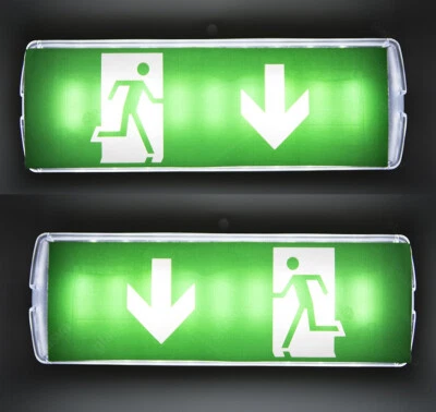 DENOTIP Luce di emergenza a LED luce di via di fuga illuminazione di emergenza uscita di emergenza luce di emergenza BATTERIA