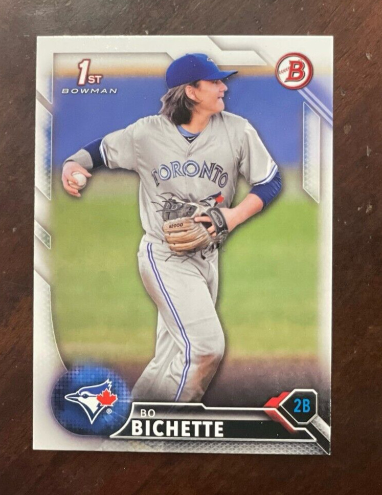 Bo Bichette #BD-74 Baseball Cards 2016 Bowman Draft trading card — raw and PSA graded price guide