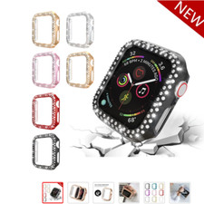 Diamond Bumper Protective Case Cover For Apple Watch 11 10 9 8 7 6 5 4 SE 3 2 1