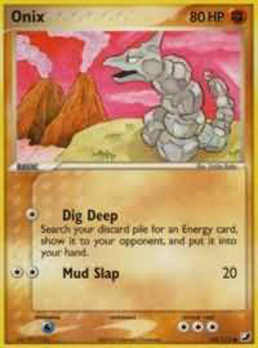 Pokemon Card - Unseen Forces 65/115 - ONIX (common) - NM