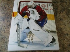 CAYDEN PRIMEAU SIGNED 8X10 MATTE PHOTO MONTREAL CANADIENS (E) 