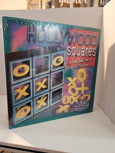 Vintage 1999 Hasbro New Sealed Hollywood Squares Board Game