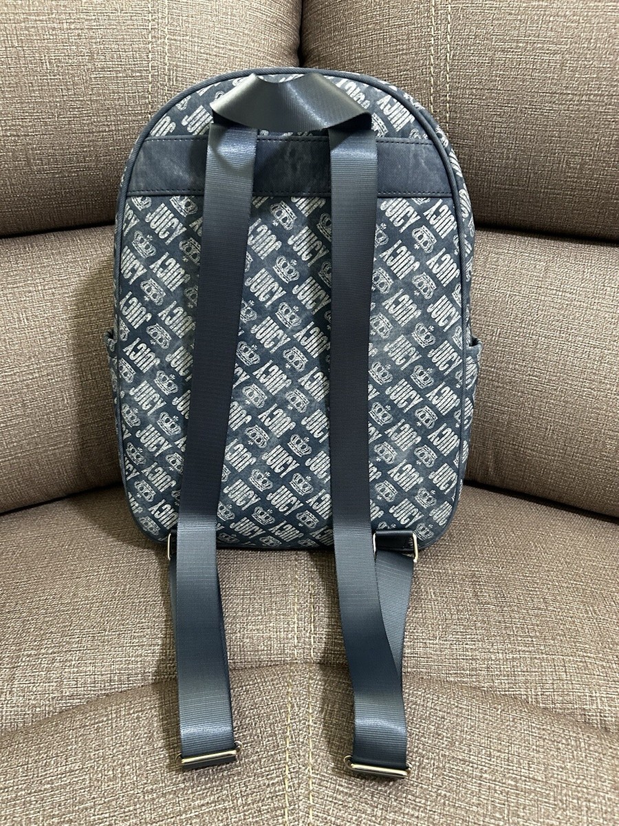 Juicy Back To Juicy Backpack “Bold Washed Denim” Brand New W  display picture 1