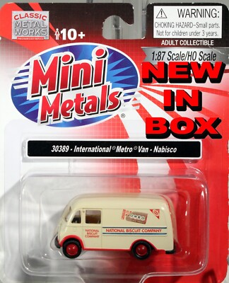 MINI METALS INTERNATIONAL METRO VAN NABISCO / OREO NEW IN BOX
