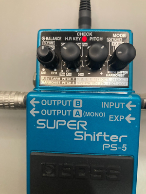 Boss PS-5 Super Shifter Pitch Shifter Guitar Effect Pedal Tested