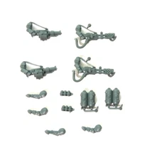 40k Imperial Guard Cadian Shock Troops Flamers and Grenade Launcher Bits x4