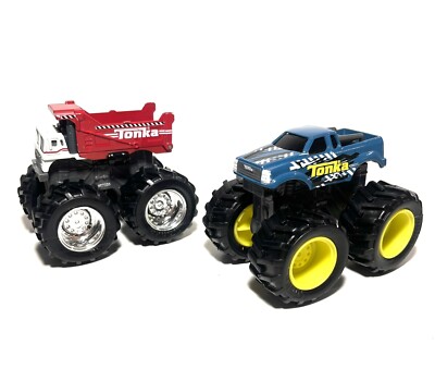 Tonka Diecast 2013 Monster Trucks Set Of Dump Truck Metal Monster Mover 