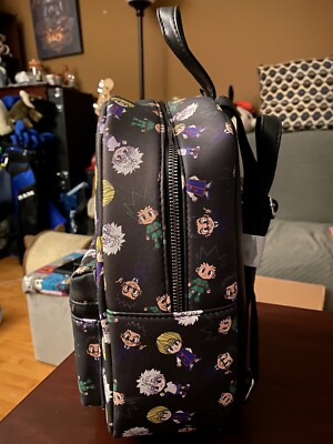 NWT Bioworld Hunter x Hunter Mini Backpack Featuring Gon and Killua Brand New NWT Bioworld Hunter x Hunter Mini Backpack Featuring Gon and  main image 4