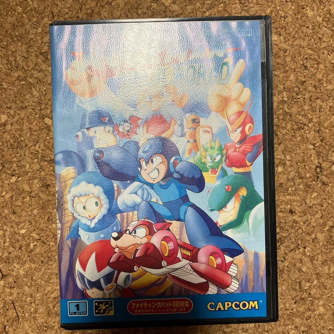 MD メガドライブ Rockman mega world Capcom Sega Mega drive Megaman Collection - Rockman Mega