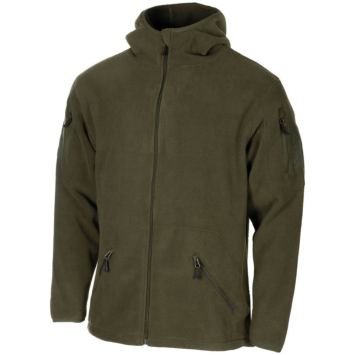 Felpa con cappuccio tattica pile giacca outdoor giacca con cappuccio giacca in pile oliva
