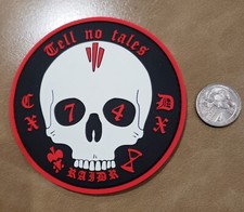 *NEW* B-21  Stealth Bomber Northrop Grumman 4" GITD Patch Military 2022 USAF OPS