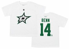 Reebok NHL Youth Dallas Stars JAMIE BENN 14 Player Graphic Tee