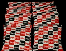 NEBRASKA CORNHUSKERS 8 ACA CORNHOLE BEAN BAGS GAME Top Quality Handmade! NEW!