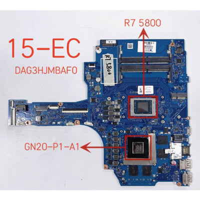 For HP 15-EC R7-5800 GN20-P1-A1 Laptop Motherboard DAG3HJMBAF0
