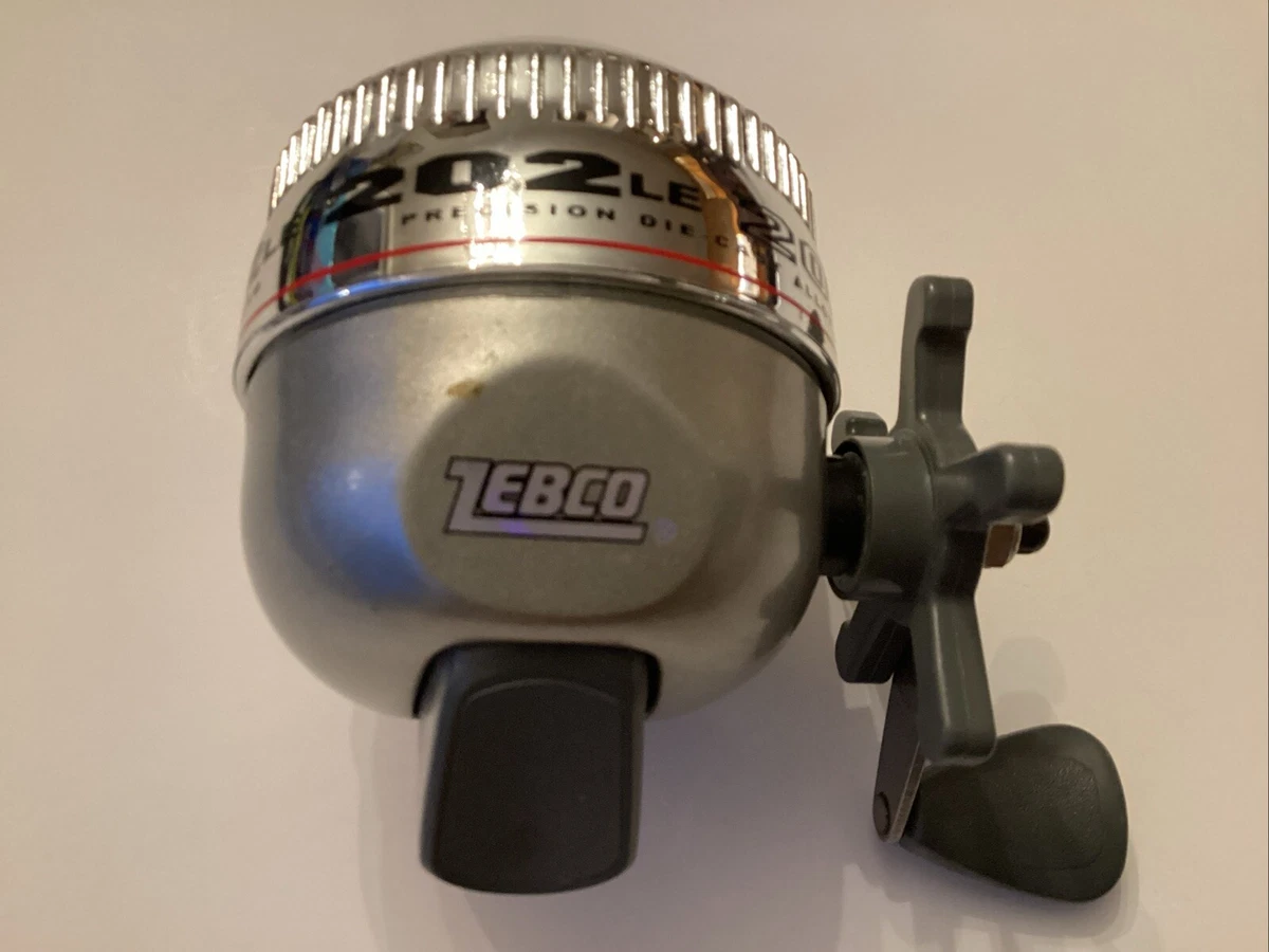 Moulinet ancien Zebco 202 Spin Cast uniquement non testé