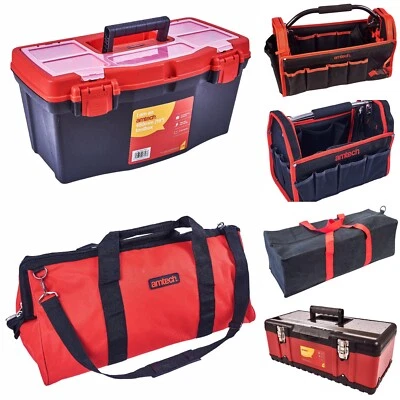 TOOL BOX STORAGE BAG CADDY HEAVY DUTY CANVAS BUILDERS CONTRACTORS TOOLS TIDY