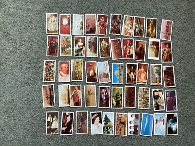 Brooke Bond Queen Elizabeth 1 - Queen Elizabeth 11 - Set Of 50 Vintage Tea Cards
