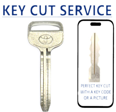 Tr47 Key KEY CUT SERVICE + TR47 - X217 - Toyota - Metal Key Blank | eBay