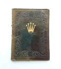 ROLEX Leather Document Holder Wallet "Vintage" - '50s / '60s