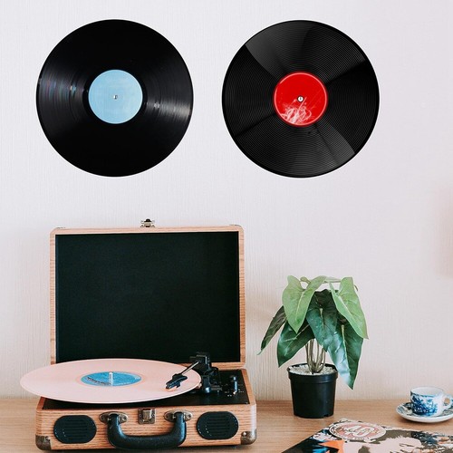 2Pcs Vinyl Record Wall Holder Acrylic Wall Display for 12 Inches9025 - Foto 2 di 7