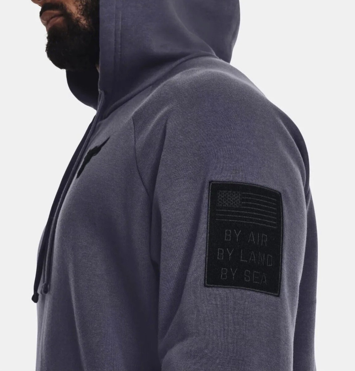 人気◆【UA ｘ Project Rock】Rival Fleece Veterans Day Hoodie Project Rock Rival Fleece Veterans Day Boys' Hoodie | Under