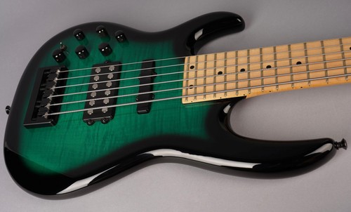 Carvin LB76P 6-String Bass - Left Handed - Flame Maple Top w/OHSC - Picture 17 of 19