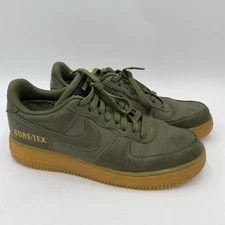 Men’s 10.5 Sneakers Nike Gore-Tex Air Force 1 Low Medium Olive Green Shoes