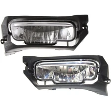 Set of 2 Clear Lens Fog Light For 2006-11 Mercury Grand Marquis LH & RH CAPA