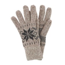 CTM Men's Thermal Lined Ragg Wool Winter Glove