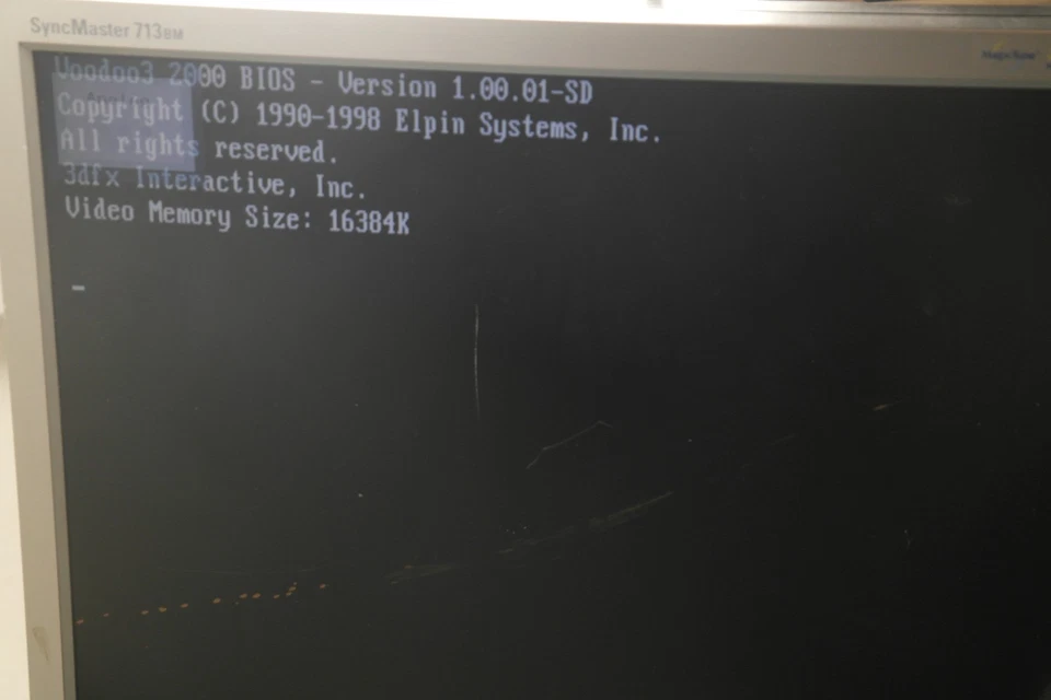 3dfx Voodoo3 2000 AGP 16MB Graphics VGA video STB Card 210-0364-003 WORKING - Image 4 of 4