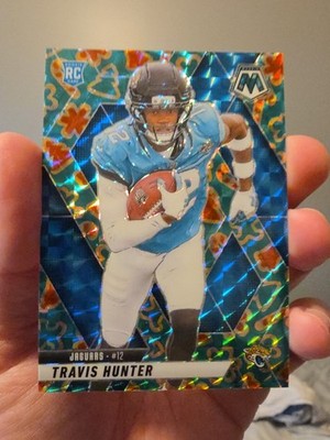 2025 Mosaic Cookies Prizm #301 Travis Hunter Jacksonville Jaguars Case Hit ssp