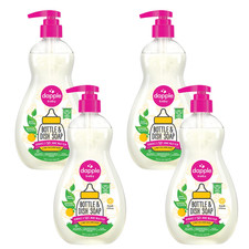 Dapple Baby Bottle Dish Soap Fresh Citrus Plant Powered Hypoallergenic Baby