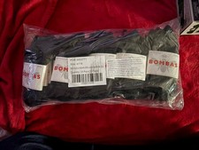  2 25 Pairs Bombas Black Ankle Socks - Style 6778 Medium Free Shipping L k
