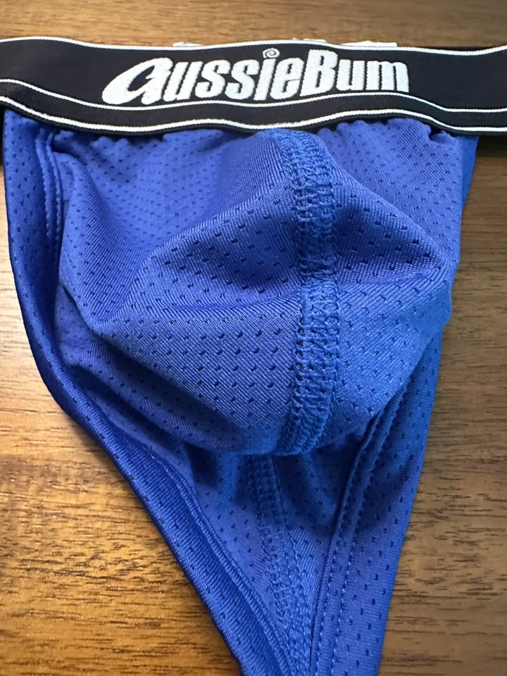 Men's Active Mesh WonderJock Air Jockstrap Size M Blue - NWT! - Image 3 of 4