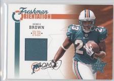2005 Leaf Rookies & Stars Freshman Orientation 60/350 Ronnie Brown #FO-22 gp3