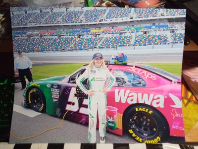 Natalie Decker 8.5x11 Glossy Photo Nascar 🔥🔥 | eBay