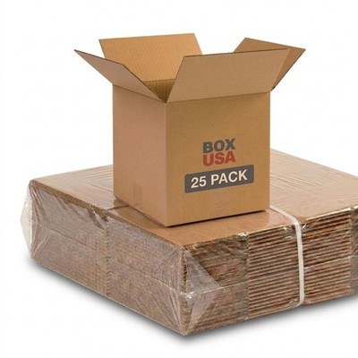 Shipping Boxes Small 10''L x 10''W x 10''H 25-Pack, Cardboard Box for Shipping, ...