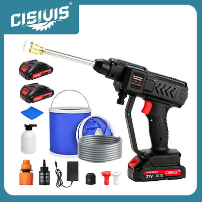 #ad Cordless Pressure Washer 1500 PSI Portable Power Washer with Battery amp; Nozzles $32.99