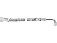 ÖLschlauch Einerseits 3/8'' ÜBerwurfmutter, Anderseits Rohrbogen 90 Sr 6 Llr 125