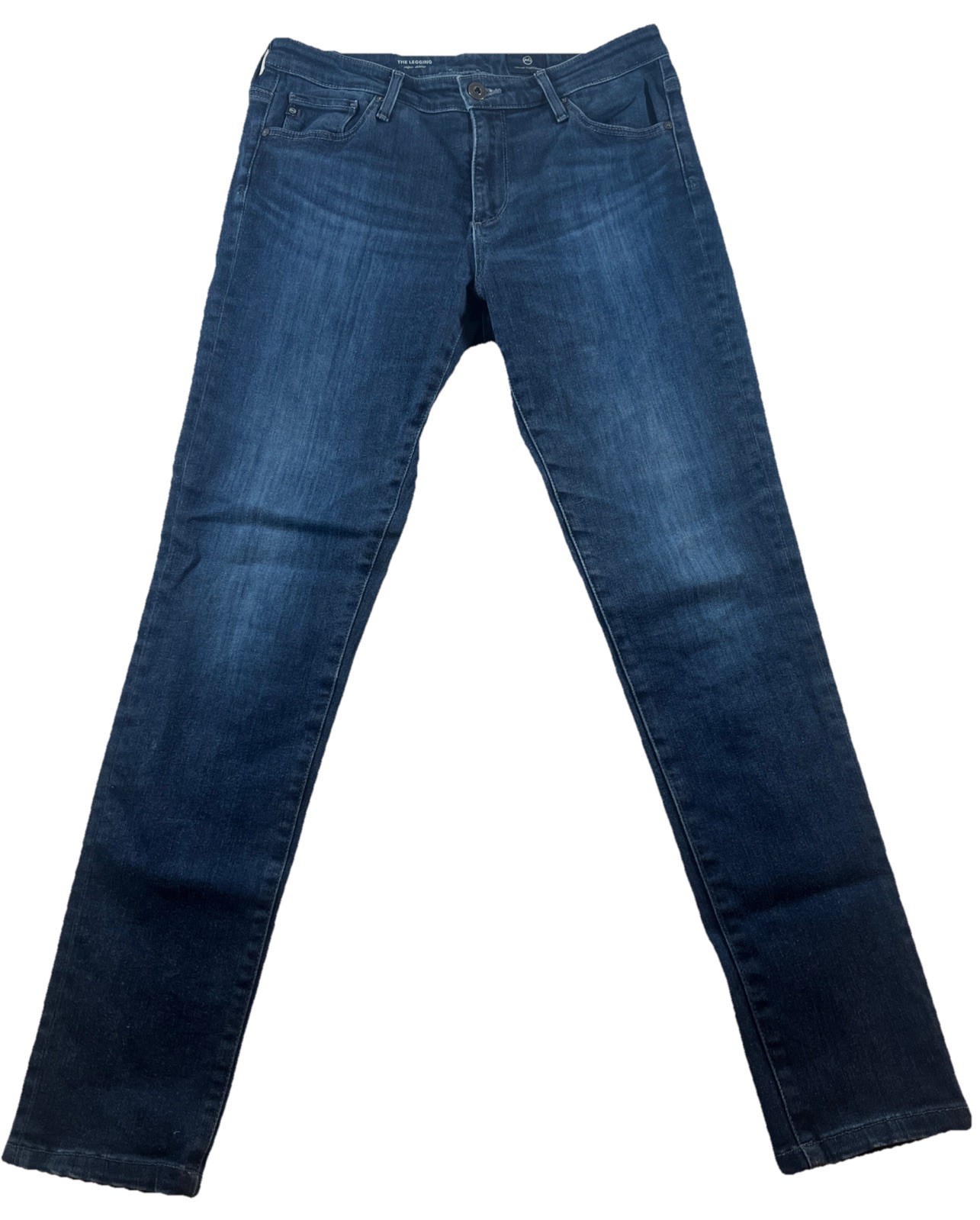 AG Adriano Goldschmied Jeans Womens 30 The Legging Ankle Super Skinny Blue