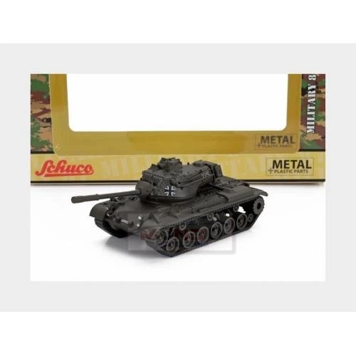 1:87 SCHUCO Tank M47 Tank German Army 1945 Military Green 452681000 - Immagine 2 di 2