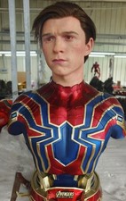 Neu GK QS Marvels Spider Man 1:1 Büste lebensgroß Statue Tom Holland Avengers 