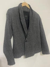 Pas De Calais Size 34 100% Wool Lining , Cotton, Cupra , Super Light Made Japan