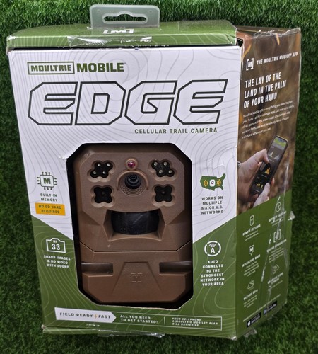 Moultrie Mobile Edge #MCG-14076 Multi-Cellular Built-in Memory Trail Game Camera