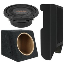 Subwoofer für BMW 3er E36 Cabrio | Musway MWS822 20cm Bass + Skisack Gehäuse