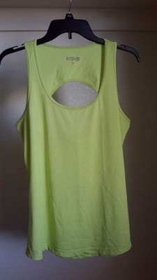 Active by Tchibo Women Size M Active Tank Top Sleeveless Yellow Pre-owned